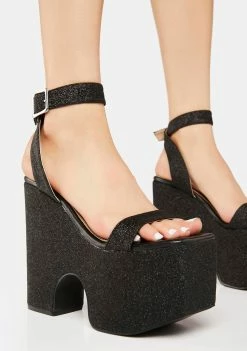 Best deal π₯ Lemon Drop By Privileged Black Ariyah Platform π Heels β¨ 8 Lemon Drop By Privileged Black Ariyah Platform Heels