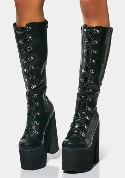 Lemon Drop By Privileged Jaxin Platform Boots