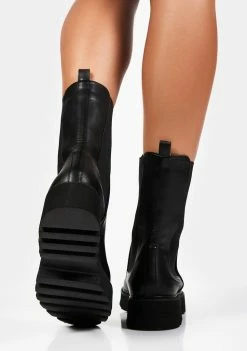 Lemon Drop By Privileged Black Printed Ankle Boots Boots & Booties