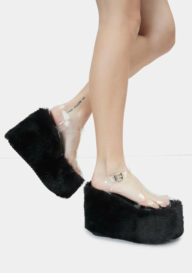 Promo π Lemon Drop By Privileged Platforms Black Zahara Platform π©΄ Sandals π 2 Lemon Drop By Privileged Platforms Black Zahara Platform Sandals