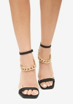 Promo π Lemon Drop By Privileged Black Bartolomeo Stiletto π Heels π 6 Lemon Drop By Privileged Black Bartolomeo Stiletto Heels