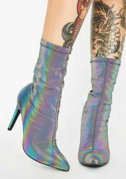 Lemon Drop By Privileged Live To Shine Reflective Booties