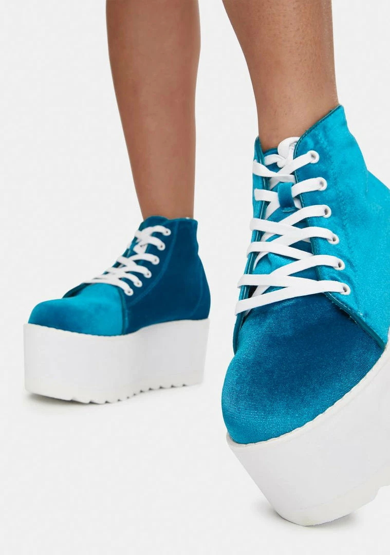 Cheap π― Lemon Drop By Privileged Platforms Blue Barletta Platform π Sneaker π 1 Lemon Drop By Privileged Platforms Blue Barletta Platform Sneaker