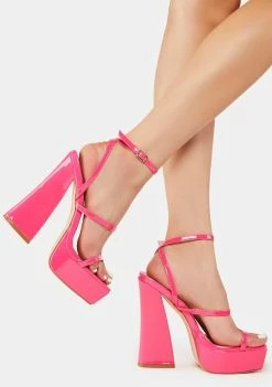 Lemon Drop By Privileged Howler Platform Heels