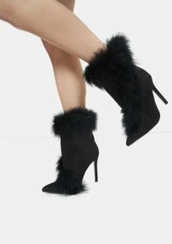 Lemon Drop By Privileged Boots & Booties Black Kahina Ankle Boots