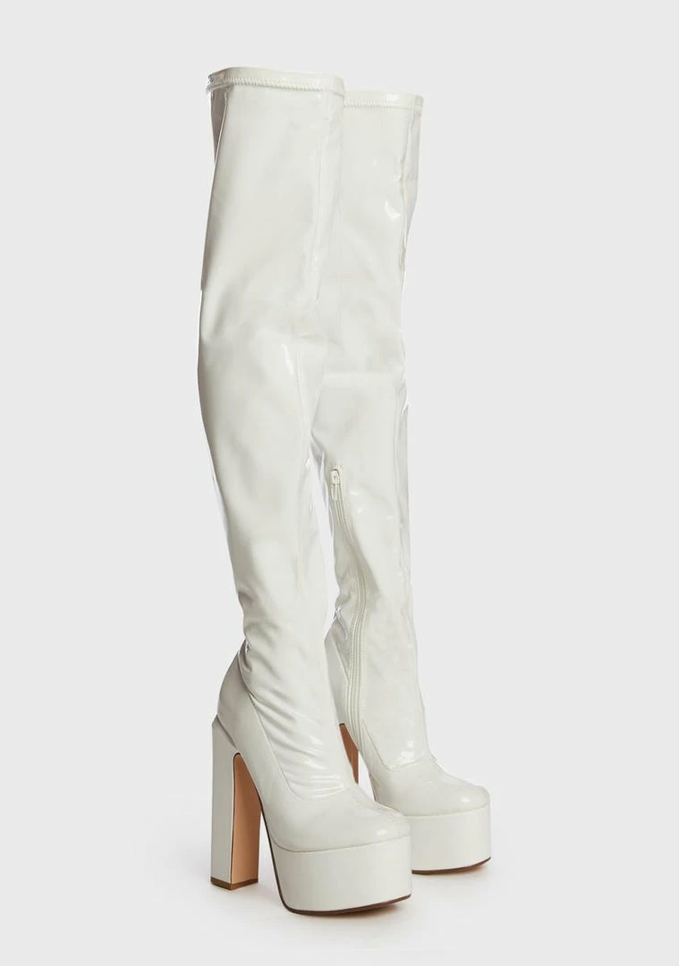 Deals π₯° Lemon Drop By Privileged Cranston Thigh-High π₯Ύ Boots π 3 Lemon Drop By Privileged Cranston Thigh-High Boots