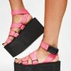 Lemon Drop By Privileged Pink Lullaby Platform Sandals