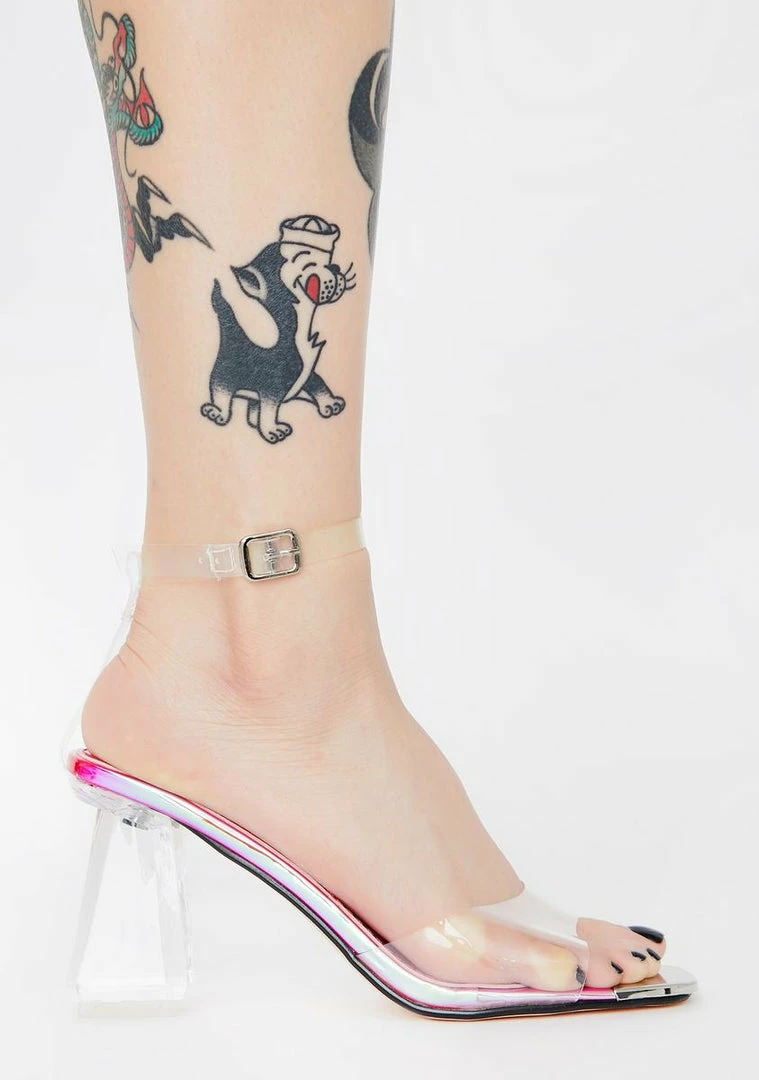 Budget π Lemon Drop By Privileged Pink Briela Clear π Heels π 2 Lemon Drop By Privileged Pink Briela Clear Heels