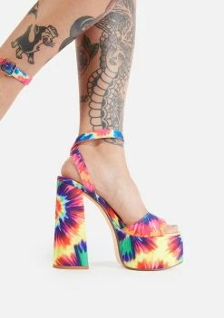 Lemon Drop By Privileged Ruduki Platform Heels Platforms