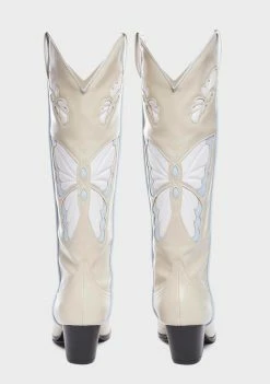 Promo π Lemon Drop By Privileged Cream Mallow Cowboy π₯Ύ Boots β 7 Lemon Drop By Privileged Cream Mallow Cowboy Boots