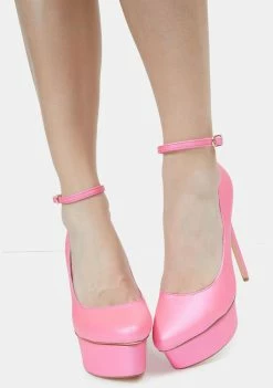 Lemon Drop By Privileged Pink Hassiba Heels