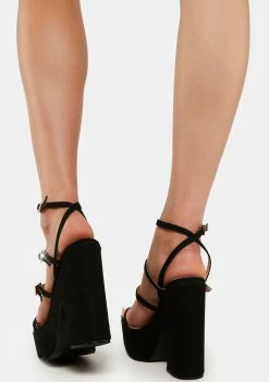 Best reviews of π Lemon Drop By Privileged Black Raine Platform π Heels π 9 Lemon Drop By Privileged Black Raine Platform Heels