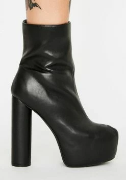 Lemon Drop By Privileged Act Up Platform Boots