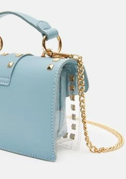 Lemon Drop By Privileged Edge Studded Handbag Bags & Wallets