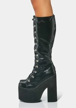 Lemon Drop By Privileged Jaxin Platform Boots