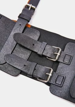 Lemon Drop By Privileged Elea Harness Black Belts & Harnesses