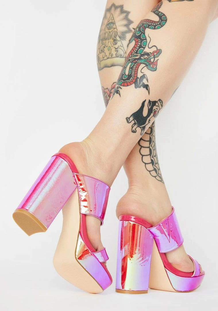 Cheap π Lemon Drop By Privileged Adalla Iridescent π Heels π 4 Lemon Drop By Privileged Adalla Iridescent Heels