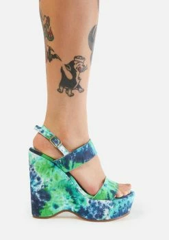 Lemon Drop By Privileged Wedges Moressa Wedge Heels