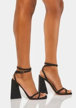 Lemon Drop By Privileged Naomi Block Heels