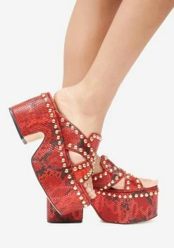 Cheapest π Lemon Drop By Privileged Red Barstyn Snakeskin Platforms βοΈ 6 Lemon Drop By Privileged Red Barstyn Snakeskin Platforms