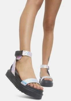 Lemon Drop By Privileged Pink Kassandra Gladiator Sandals