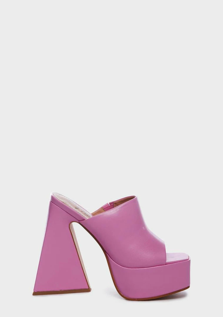 Promo π Lemon Drop By Privileged Pink Caudillo Platform π Heels π 1 Lemon Drop By Privileged Pink Caudillo Platform Heels