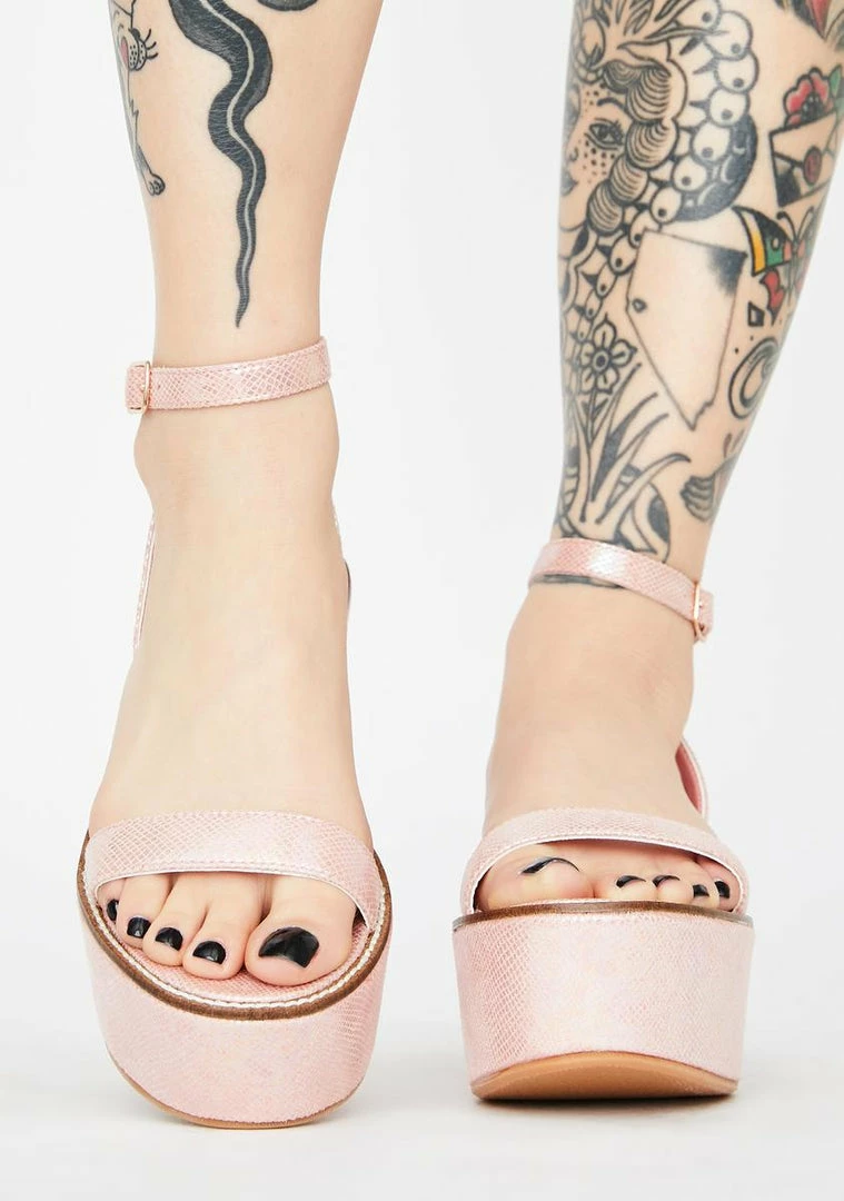 Cheap π Lemon Drop By Privileged Pink Davvy Platform π©΄ Sandals Platforms β 3 Lemon Drop By Privileged Pink Davvy Platform Sandals Platforms
