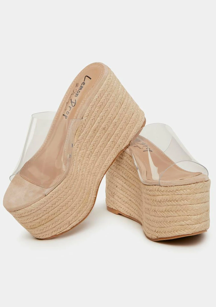 Promo βοΈ Lemon Drop By Privileged James Platform π©΄ Sandals π 2 Lemon Drop By Privileged James Platform Sandals