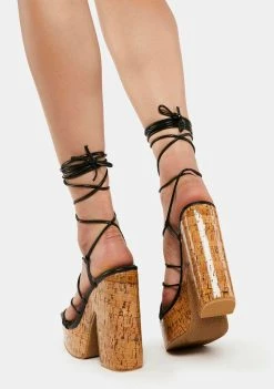 Deals π₯ Lemon Drop By Privileged Elliette Cork Platform π Heels βοΈ 9 Lemon Drop By Privileged Elliette Cork Platform Heels