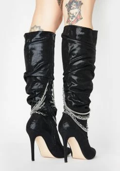 Lemon Drop By Privileged Spandau Knee High Boots