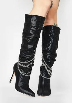 Lemon Drop By Privileged Spandau Knee High Boots