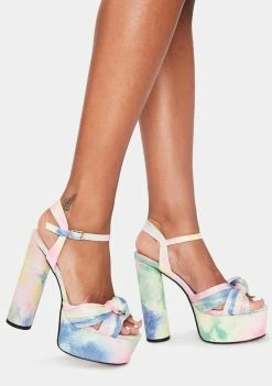 Lemon Drop By Privileged Noreen Platform Heels Platforms