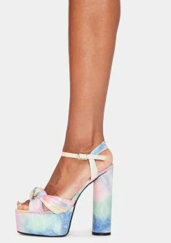 Lemon Drop By Privileged Noreen Platform Heels Platforms