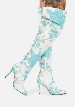 Lemon Drop By Privileged Myles Thigh High Boots Boots & Booties