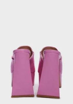 Promo π Lemon Drop By Privileged Pink Caudillo Platform π Heels π 7 Lemon Drop By Privileged Pink Caudillo Platform Heels