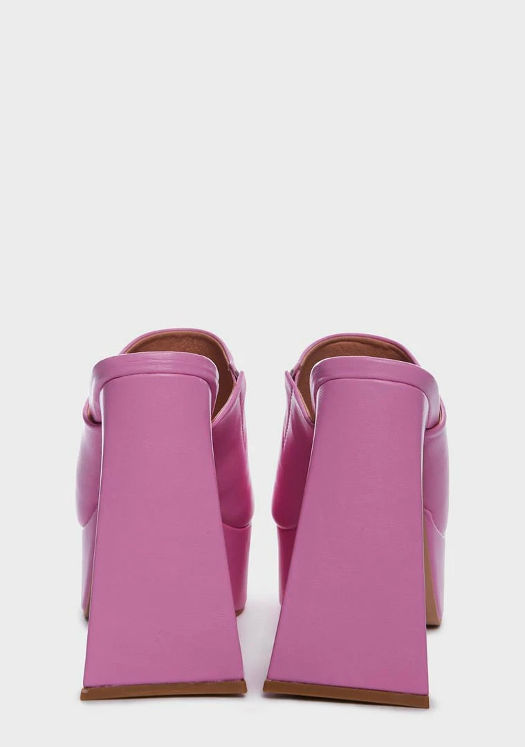 Promo π Lemon Drop By Privileged Pink Caudillo Platform π Heels π 4 Lemon Drop By Privileged Pink Caudillo Platform Heels