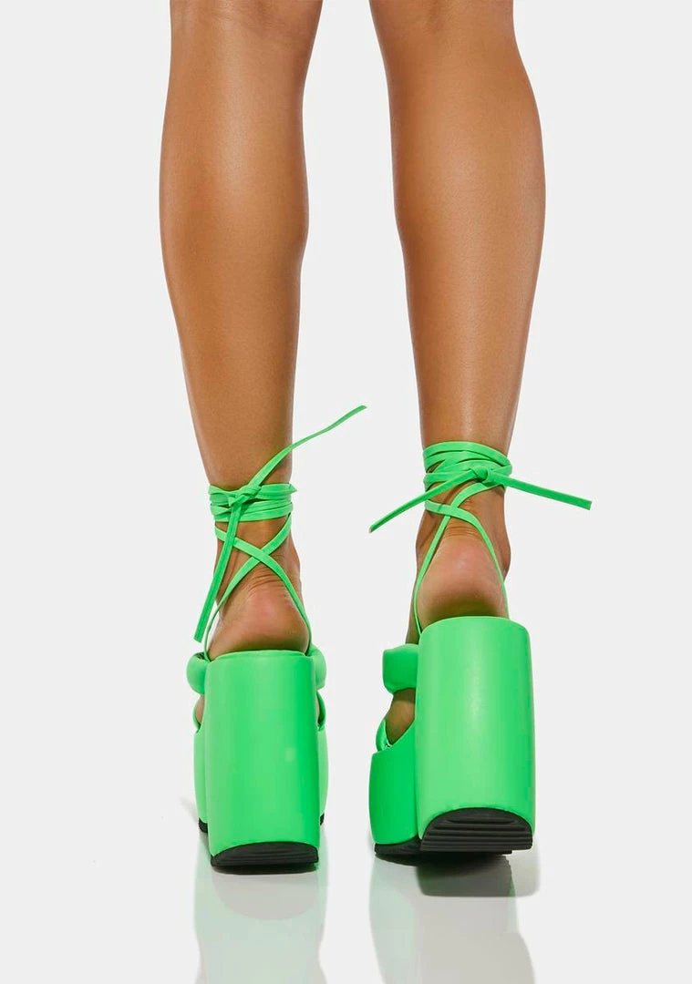 Buy π Lemon Drop By Privileged Platforms Vally Platform π©΄ Sandals π 4 Lemon Drop By Privileged Platforms Vally Platform Sandals