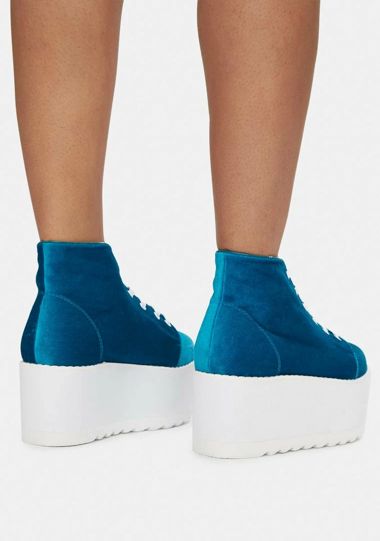 Cheap π― Lemon Drop By Privileged Platforms Blue Barletta Platform π Sneaker π 4 Lemon Drop By Privileged Platforms Blue Barletta Platform Sneaker