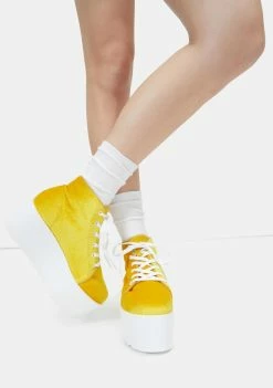 Brand new π― Lemon Drop By Privileged Yellow Barletta Platform π Sneakers π 6 Lemon Drop By Privileged Yellow Barletta Platform Sneakers
