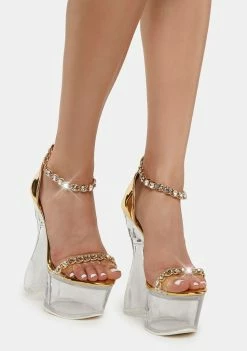 Lemon Drop By Privileged Nala Platform Heels