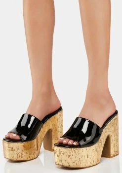 Lemon Drop By Privileged Gigietta Platform Heels