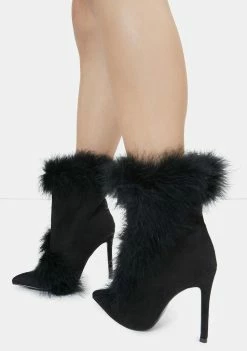 Lemon Drop By Privileged Boots & Booties Black Kahina Ankle Boots