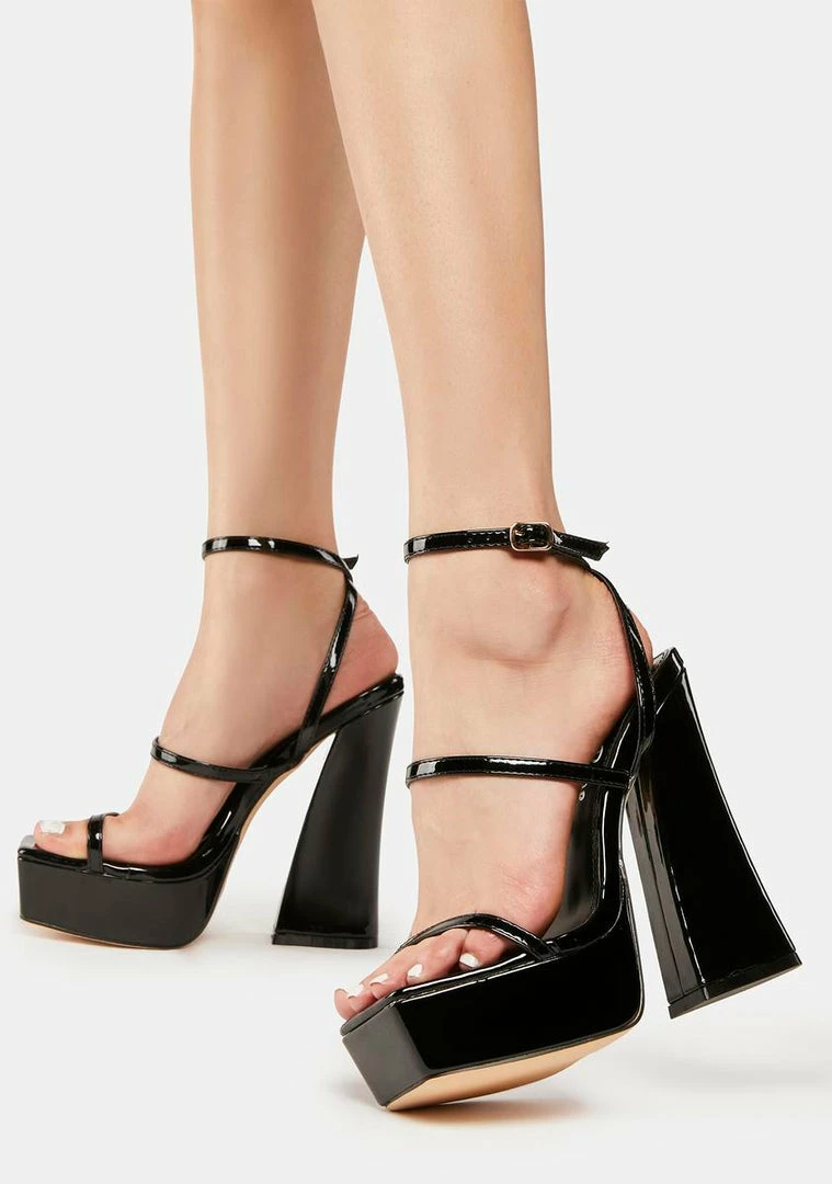 Budget β Lemon Drop By Privileged Black Howler Platform π Heels π 1 Lemon Drop By Privileged Black Howler Platform Heels