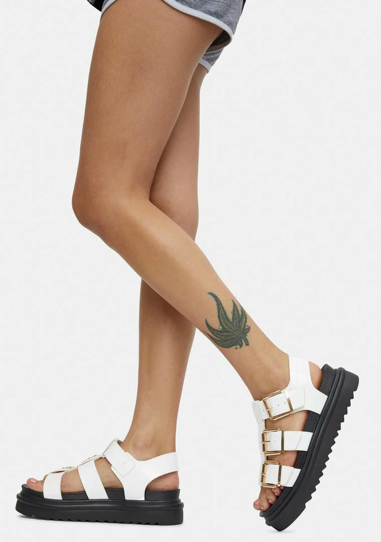 Top 10 π― Lemon Drop By Privileged White Laeticia Gladiator π©΄ Sandals π― 2 Lemon Drop By Privileged White Laeticia Gladiator Sandals