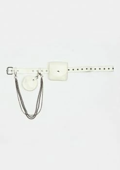 Hot Sale π Lemon Drop By Privileged Belts & Harnesses White Hoop Belt Bag β¨ 7 Lemon Drop By Privileged Belts & Harnesses White Hoop Belt Bag