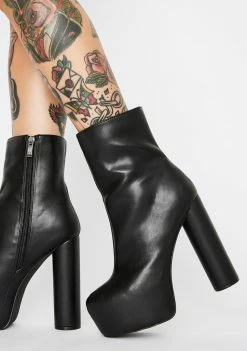 Lemon Drop By Privileged Act Up Platform Boots