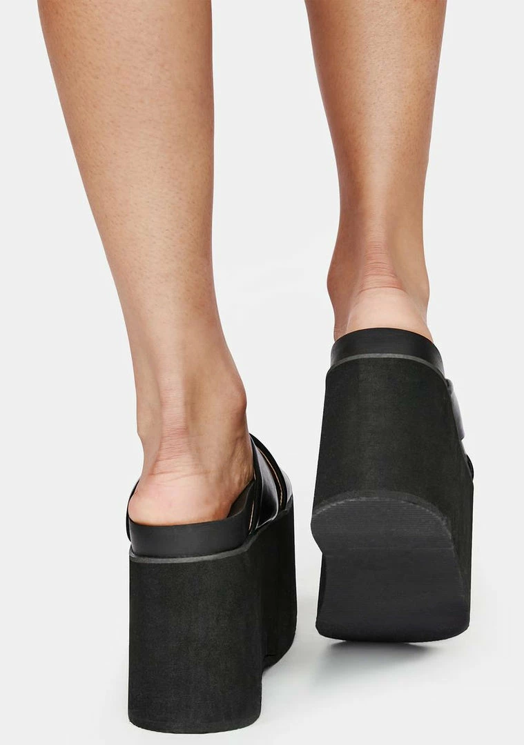 Deals π€© Lemon Drop By Privileged Platforms Black Tanner Platform π©΄ Sandals π 4 Lemon Drop By Privileged Platforms Black Tanner Platform Sandals