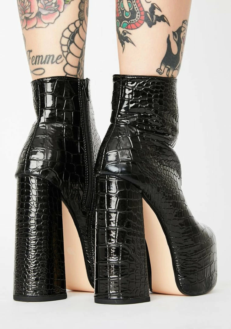 Budget π₯° Lemon Drop By Privileged Black Genna Platform π₯Ύ Boots π 4 Lemon Drop By Privileged Black Genna Platform Boots