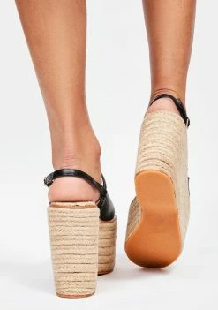 Hot Sale π₯ Lemon Drop By Privileged Black Petrus Platform π©΄ Sandals Platforms βοΈ 7 Lemon Drop By Privileged Black Petrus Platform Sandals Platforms