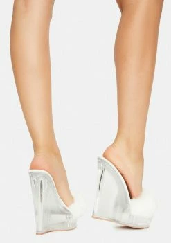 Best deal π― Lemon Drop By Privileged White Iris Wedge π Heels Wedges π 8 Lemon Drop By Privileged White Iris Wedge Heels Wedges